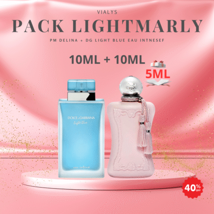 Pack Pm Delina+Light blue Eau Intnese
